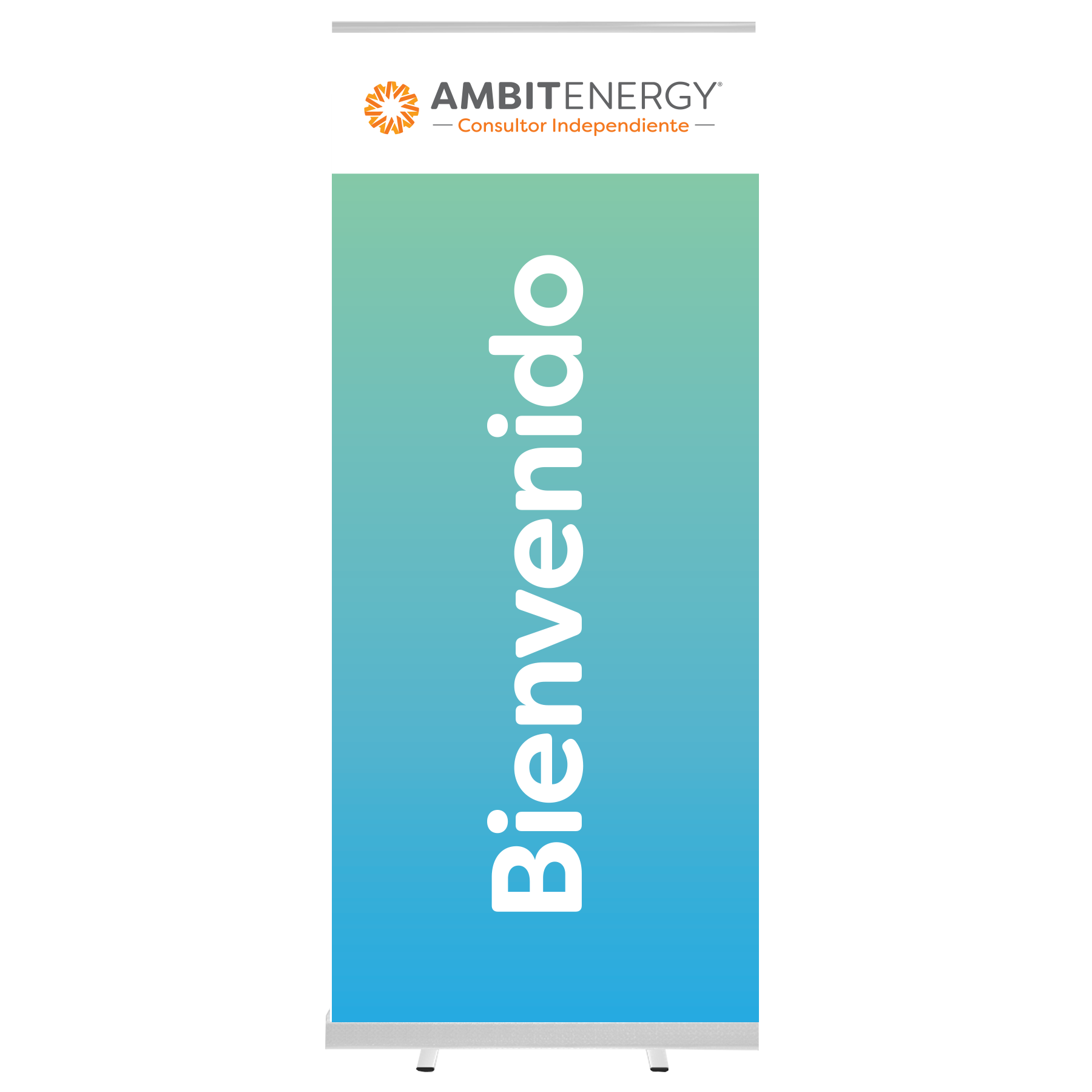 Bienvenido Pop Up Banner