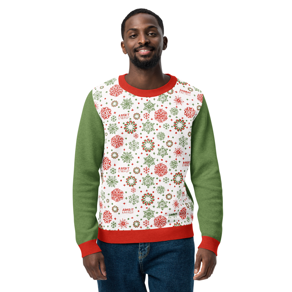 Sparks & Snowflakes Knitted Sweater