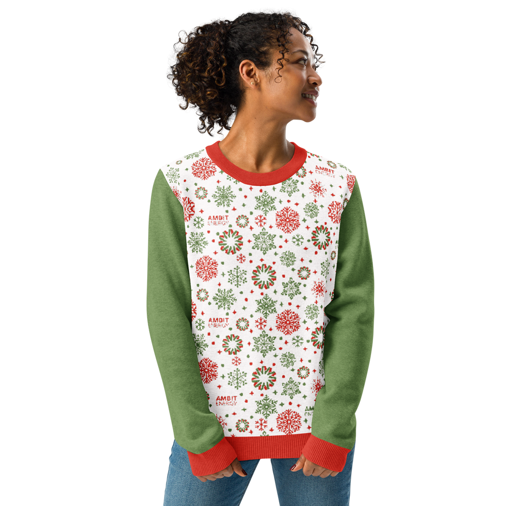 Sparks & Snowflakes Knitted Sweater