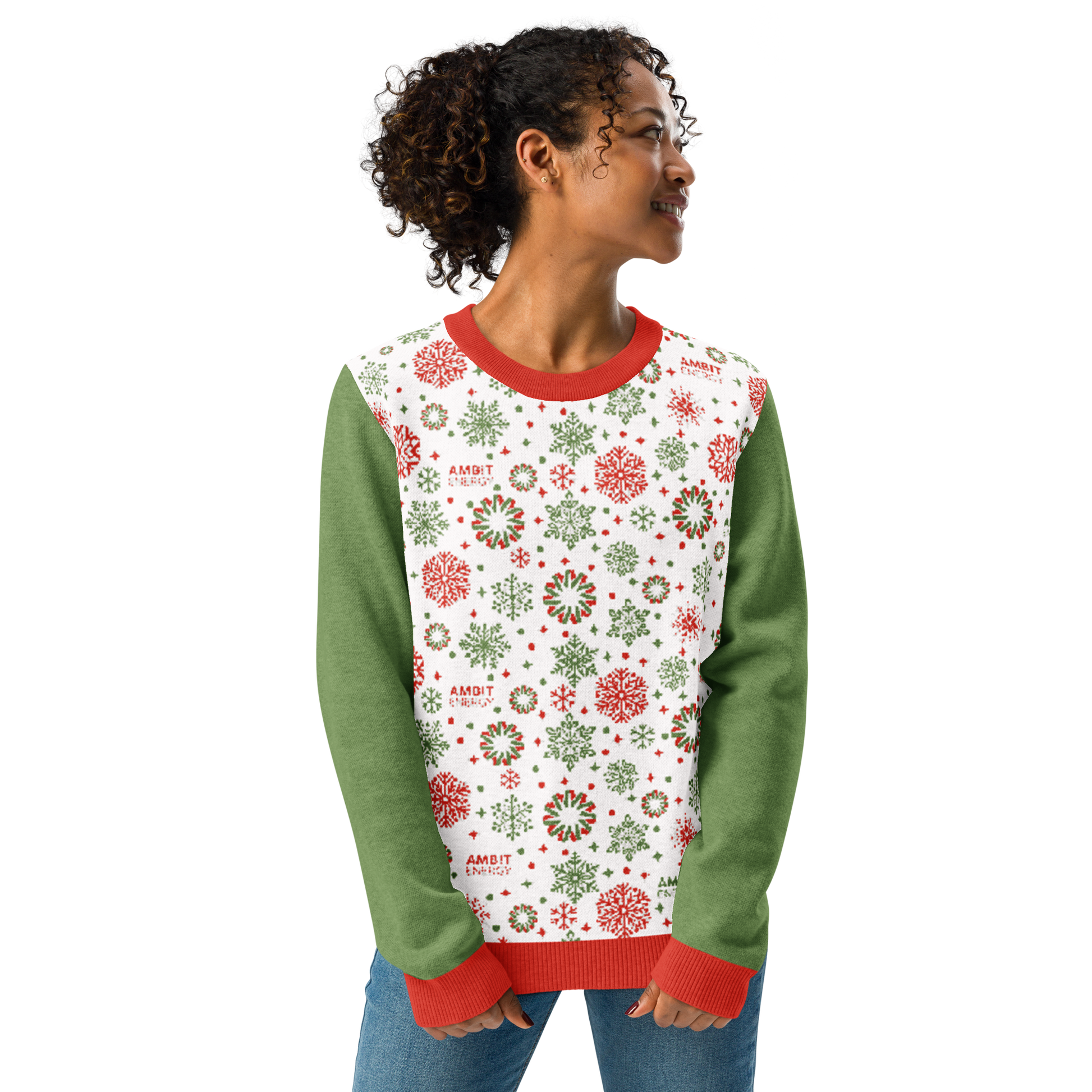Sparks & Snowflakes Knitted Sweater