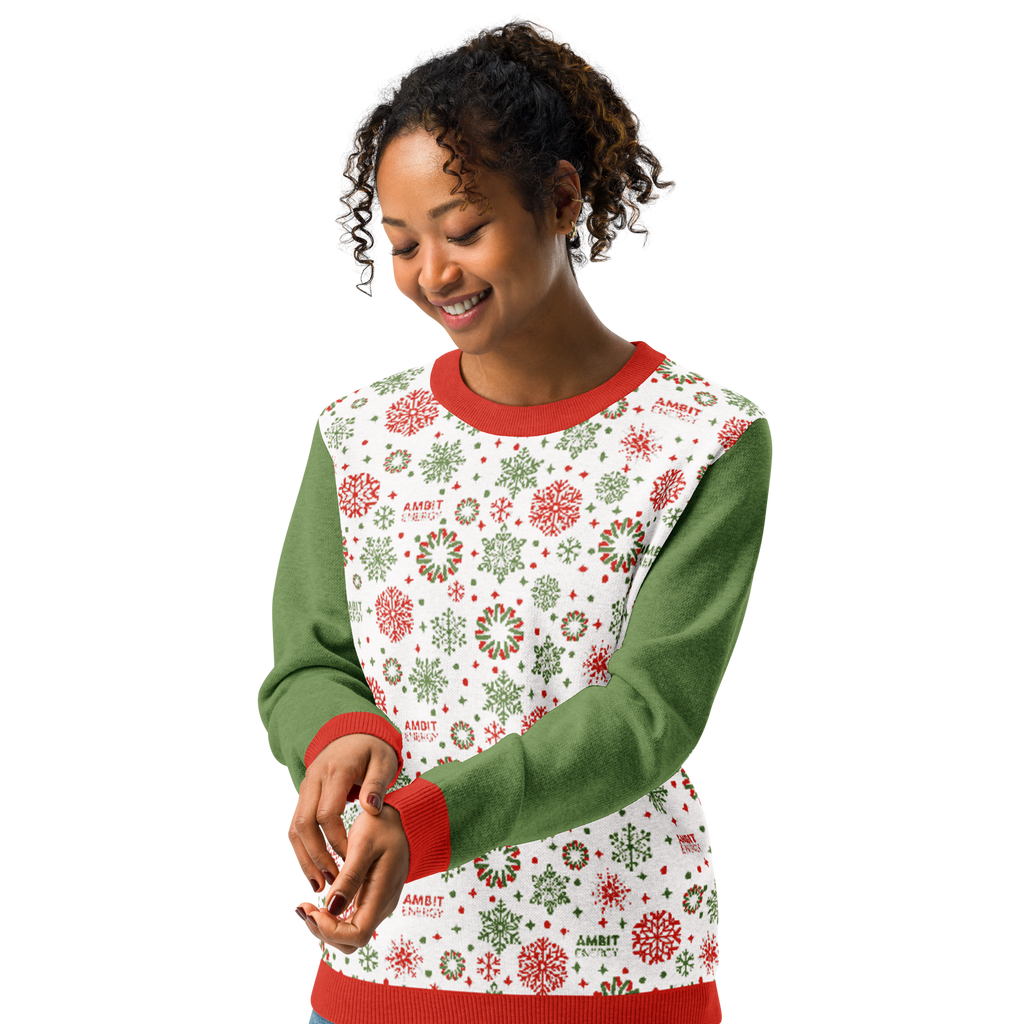 Sparks & Snowflakes Knitted Sweater