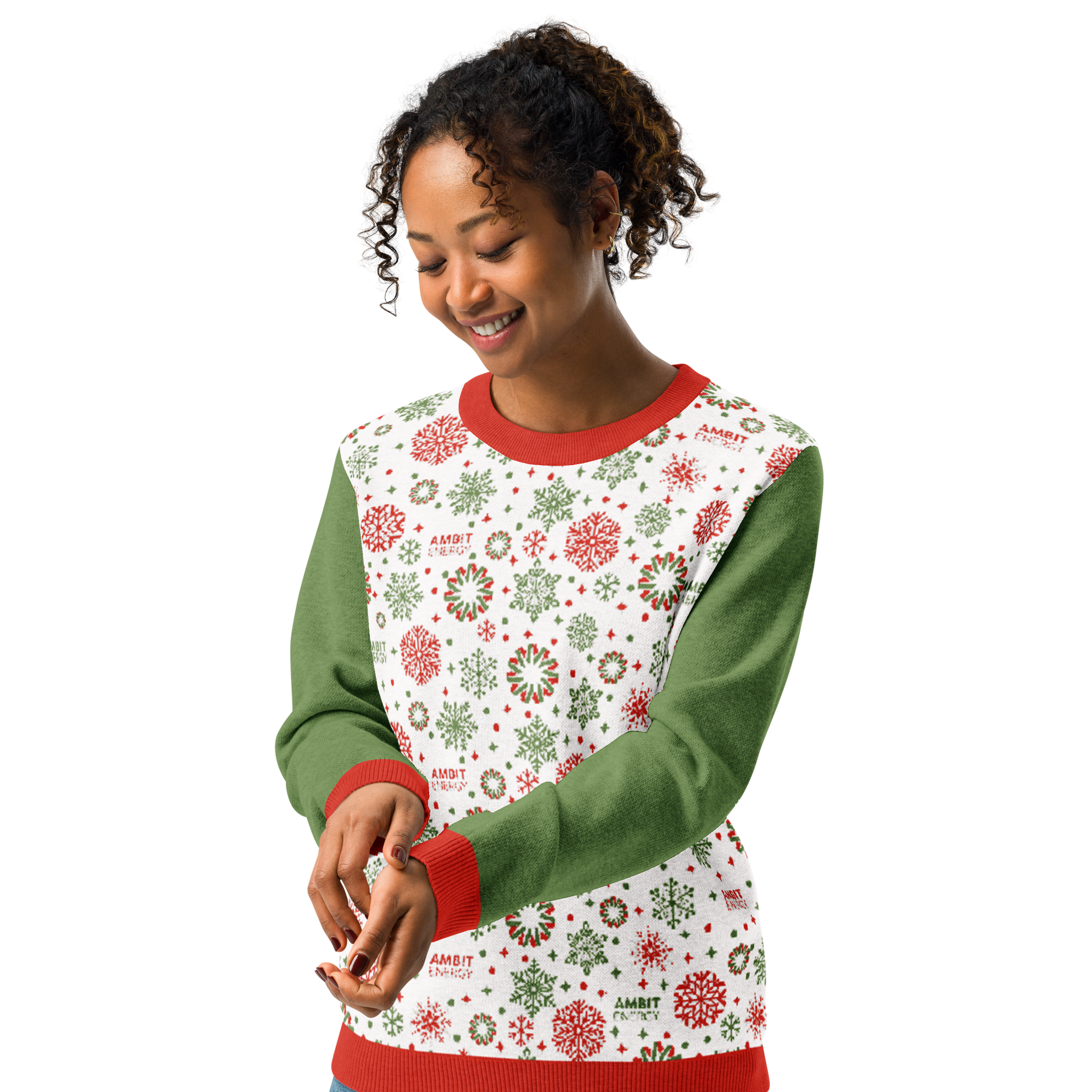 Sparks & Snowflakes Knitted Sweater