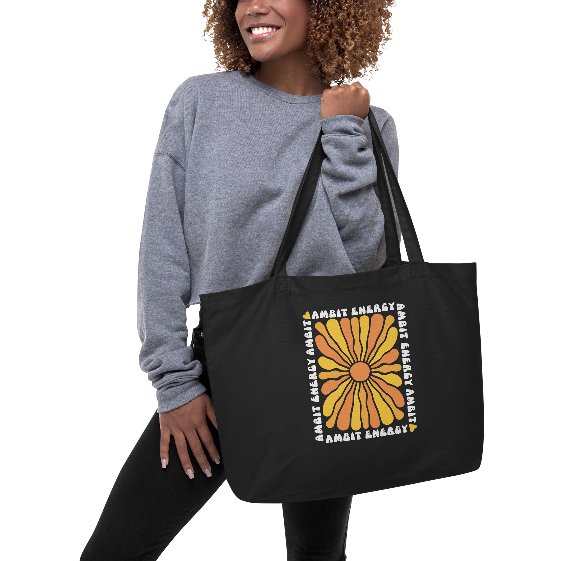 Ambit Sunflower Large Organic Tote Bag