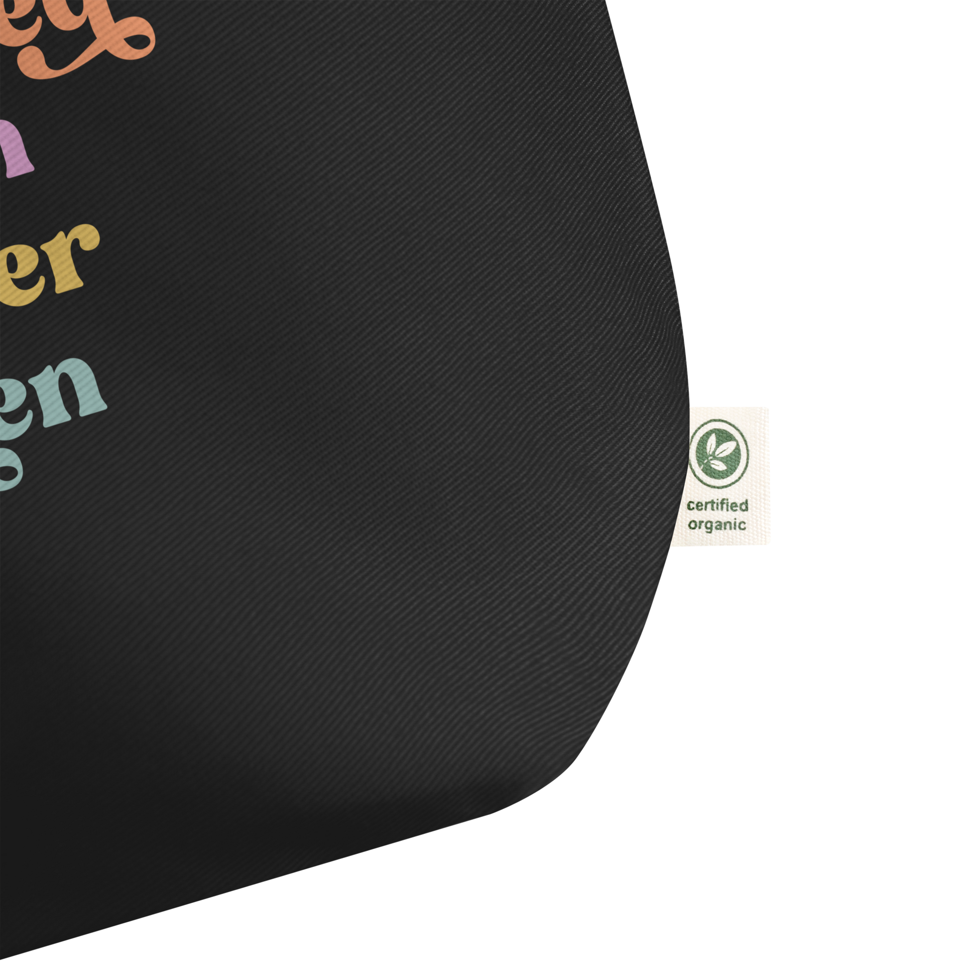 Empowered Women Large Organic Tote Bag