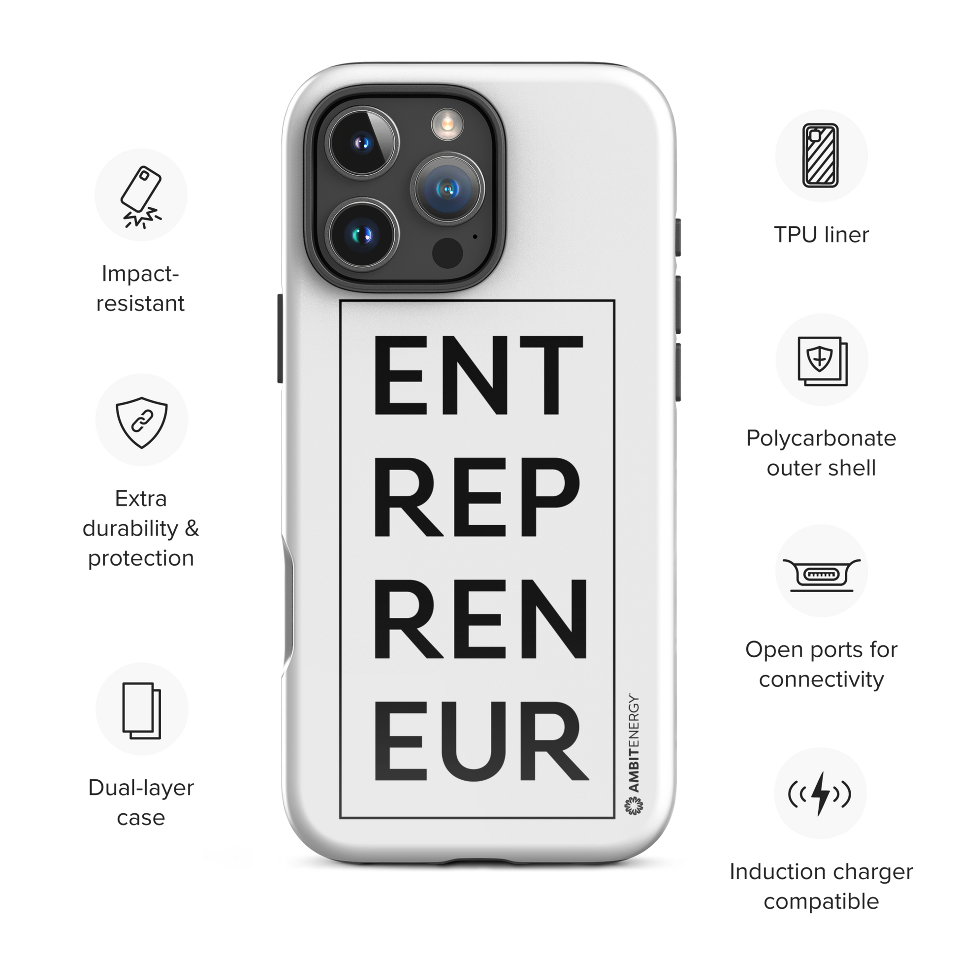Entrepreneur Tough Case for iPhone®