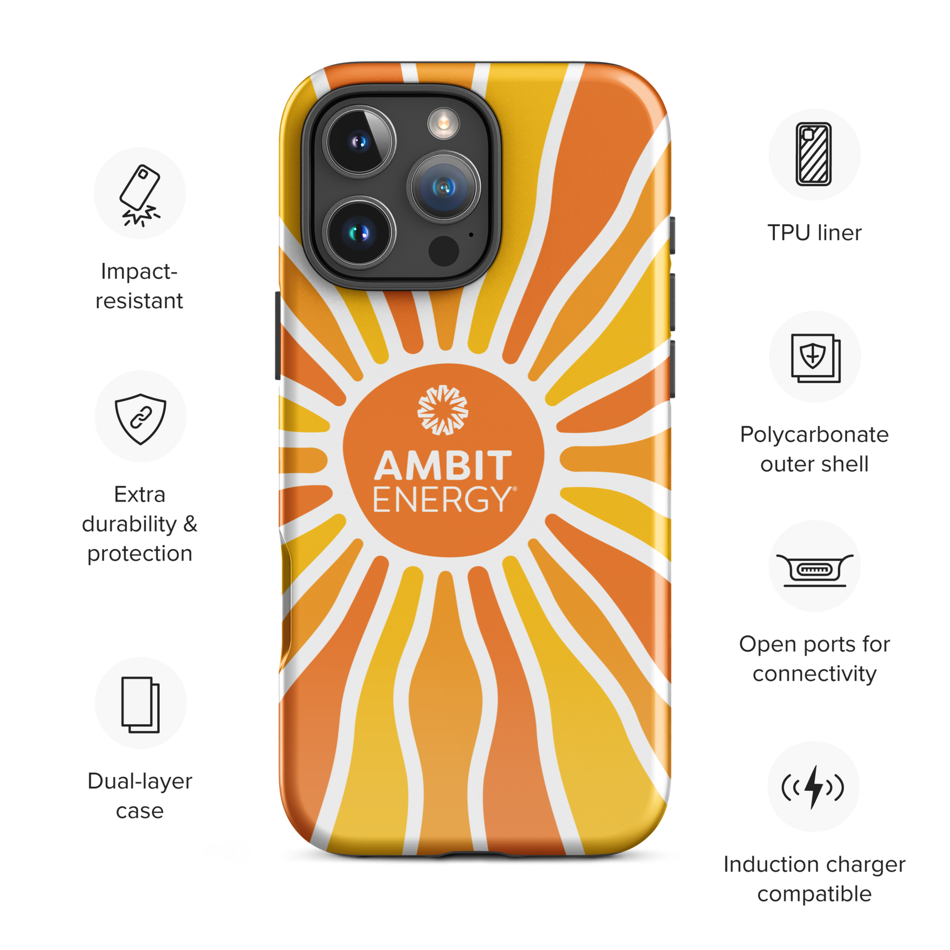 Sunflower Tough Case for iPhone®